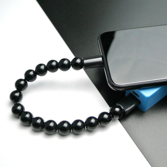 USB Beeds Bracelet Data Cable for Android - Stylish Charging & Sync Accessory Price in Pakistan | LAPTAB