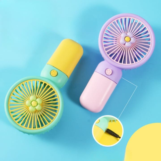 Mini Handheld USB Chargeable Fan with Low Noise and Phone Stand Feature Price in Pakistan | LAPTAB