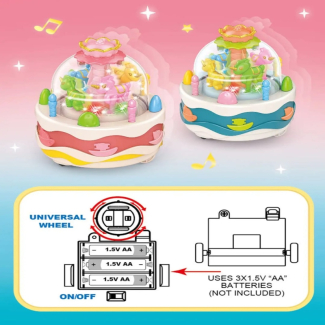 Interactive Electric Cake Toy with Lights, Sounds, and Rotating Unicorns Price in Pakistan | LAPTAB