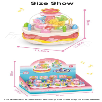 Interactive Electric Cake Toy with Lights, Sounds, and Rotating Unicorns Price in Pakistan | LAPTAB