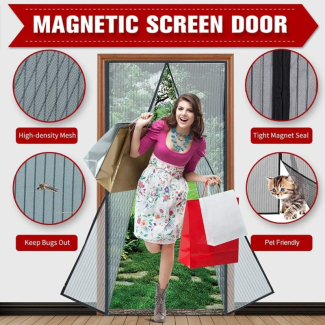 Magnetic Door Curtain, Easy Installation, Versatile Use Price in Pakistan | LAPTAB
