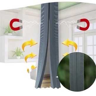 2 PCs PVC Curtain for AC Cooling, Noise Reduction, Dust Proof, Easy Install Price in Pakistan | LAPTAB