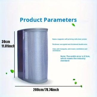 Magnetic Self Priming Mosquito Proof Screen Door for Easy Installation Price in Pakistan | LAPTAB