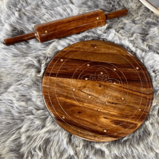 Sheesham Wood Patla Balan Rolling Pin by Wood Valley Handicrafts Price in Pakistan | LAPTAB