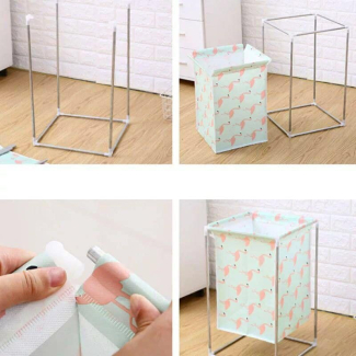 Foldable Storage Basket Stand - Durable, Waterproof, Space-Saving Design Price in Pakistan | LAPTAB