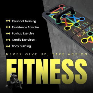 Push Up Bars Stand Board with Strong Grip Handle for Full Body Workout Price in Pakistan | LAPTAB