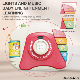 Battery Operated Cartoon Projector Camera for Kids - Pink Price in Pakistan | LAPTAB