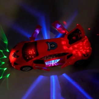 Flashing Lights and Sound Police Toy Car with Automatic Door Switch Price in Pakistan | LAPTAB
