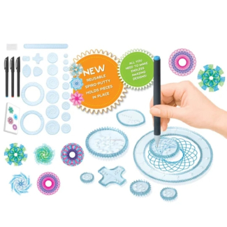 Kids Creative Spirograph Set with Design Pens, Paper, and Guide Price in Pakistan | LAPTAB