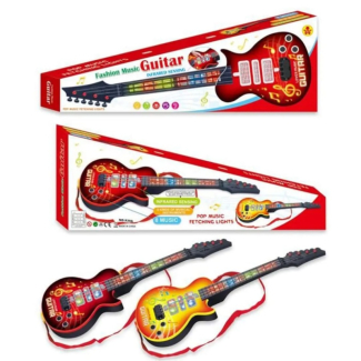 Battery Operated Kids Electric Guitar with Lights and Sounds, 21 Inch Price in Pakistan | LAPTAB