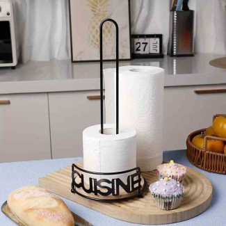 Elegant Tissue Roll Holder - High Quality, Compact Design for Home Use