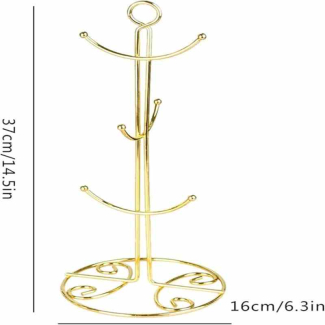 Stylish Iron Cup Rack for Home Decoration and Mug Organization Price in Pakistan | LAPTAB