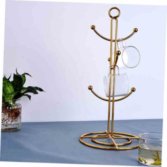 Stylish Iron Cup Rack for Home Decoration and Mug Organization Price in Pakistan | LAPTAB