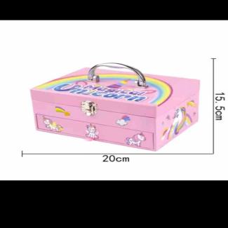 Kids Unicorn Magical Cosmetic Box - Non-Toxic Makeup Set for Girls Price in Pakistan | LAPTAB