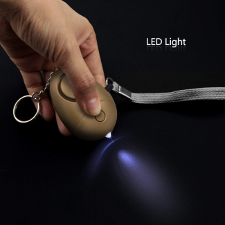 Personal Security Alarm Keychain with LED Light - 140DB Emergency Alarm Price in Pakistan | LAPTAB