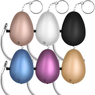 Personal Security Alarm Keychain with LED Light - 140DB Emergency Alarm Price in Pakistan | LAPTAB