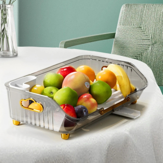 Laptab Acrylic Luxury Dish Drain Rack - Space-Saving Kitchen Organizer Price in Pakistan | LAPTAB
