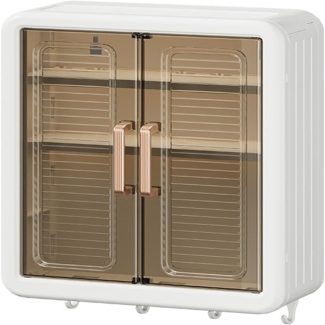 Wall Mounted Cabinet with Magnetic Doors and Hooks for Toiletries Storage Price in Pakistan | LAPTAB