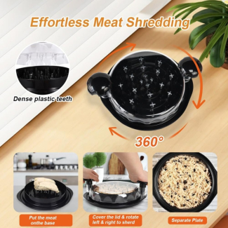 Chicken Shredder Set with Brush and Tongs - Multifunctional Kitchen Tool Price in Pakistan | LAPTAB
