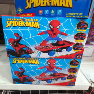 Spider-Man Light & Sound Skateboard - Durable ABS, 360-Degree Stunts Price in Pakistan | LAPTAB