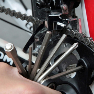 Bicycle Cycling Puncture Repair Kit with Multi-Function Tools and Wrenches Price in Pakistan | LAPTAB