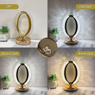 Modern Mood Light Crystal Acrylic Table Lamp with Rechargeable Battery Price in Pakistan | LAPTAB