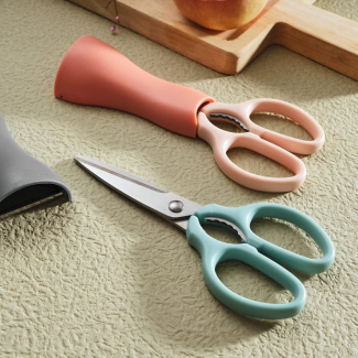 2in1 Peeler And Scissors Set Kitchen Tool