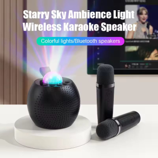 Wireless Bluetooth Speaker with Mic and LED Lights, Rechargeable Price in Pakistan | LAPTAB