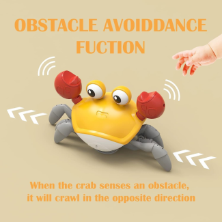 Battery Operated Interactive Crab Toy with Lights and Sounds for Babies Price in Pakistan | LAPTAB
