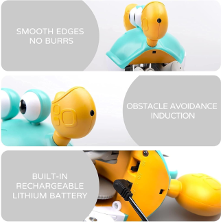 Battery Operated Interactive Crab Toy with Lights and Sounds for Babies Price in Pakistan | LAPTAB