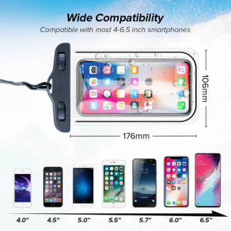 4pcs Waterproof Phone Bag Set for Swimming and Water Sports Activities Price in Pakistan | LAPTAB