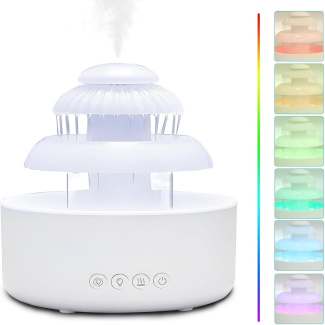 Humidifier Rain Cloud with Color LED Night Light for Relaxation and Comfort Price in Pakistan | LAPTAB