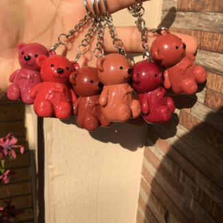 Pack of 6 Cute Teddy Bear Matte Glosses with Long-Lasting Finish Price in Pakistan | LAPTAB