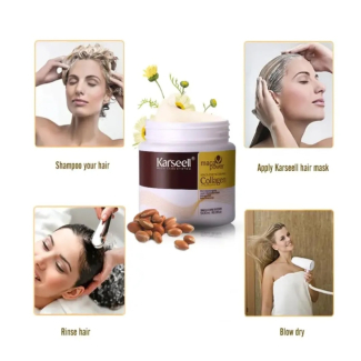 Karseell Collagen Hair Mask for Deep Repair, Hydration, and Strengthening Price in Pakistan | LAPTAB