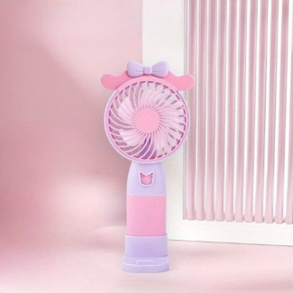 Portable Rechargeable Small Handheld Fan with Night Light and USB Charging Price in Pakistan | LAPTAB