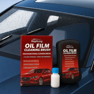 Automotive Oil Film Cleaning Brush for Pristine Car Glass Surfaces