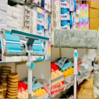 Rotatable Glass Wiper with Bendable Head