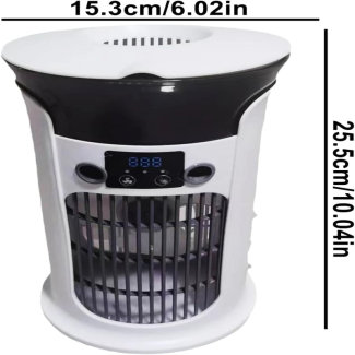 Spray Air Cooler with 3 Fan Speeds, 880ML Tank, and USB Type-C Charging Price in Pakistan | LAPTAB