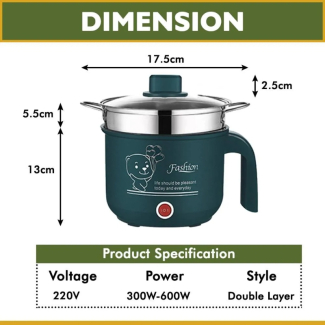 Multi-Function Portable Electric Cooker for Easy Meal Prep and Cleanup Price in Pakistan | LAPTAB