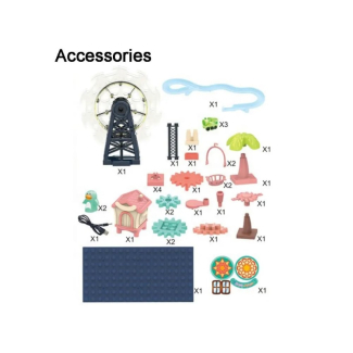 Gear Building Blocks Track - Creative Toy for Kids' Logic and Skills Price in Pakistan | LAPTAB
