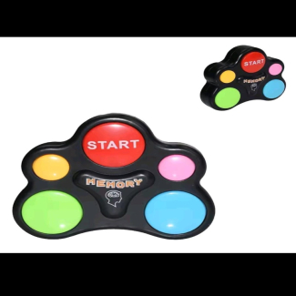 BATTERY OPERATED MEMORY BUTTON'S GAME WITH LIGHT SOUNDS