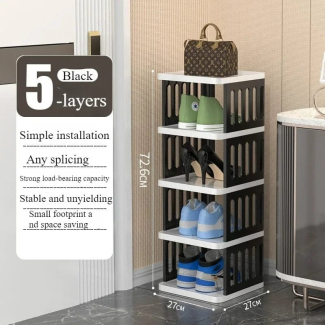 5 Layer Adjustable Shoe Rack - Organize Up to 20 Pairs of Footwear Price in Pakistan | LAPTAB