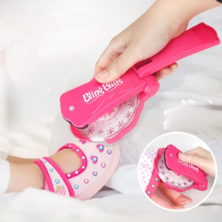 Diamond Gem Hair Stapler for Kids - Safe, Portable Craft Tool Price in Pakistan | LAPTAB