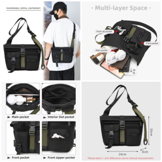 Double Pocket Accessories Bag for Men - Stylish, Compact, and Practical Price in Pakistan | LAPTAB