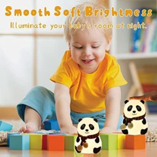 Cute Panda Silicone Night Light Lamp with 7-Color Changing Feature Price in Pakistan | LAPTAB