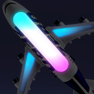 ZERO PLAN 360? Rotating Toy Airplane with LED Lights and Sound Price in Pakistan | LAPTAB