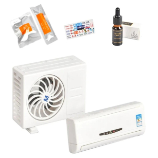 AC design Car Air freshner with a built in Perfume