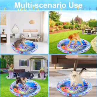 Baby Water Play Mat for Tummy Time - Safe, Leak-Proof, Sensory Fun Price in Pakistan | LAPTAB
