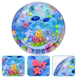 Baby Water Play Mat for Tummy Time - Safe, Leak-Proof, Sensory Fun Price in Pakistan | LAPTAB
