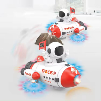 Battery Operated Space Rocket Car with Lights and Sounds for Kids Price in Pakistan | LAPTAB